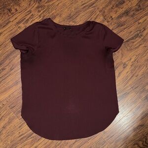 Ann Taylor Burgundy Blouse